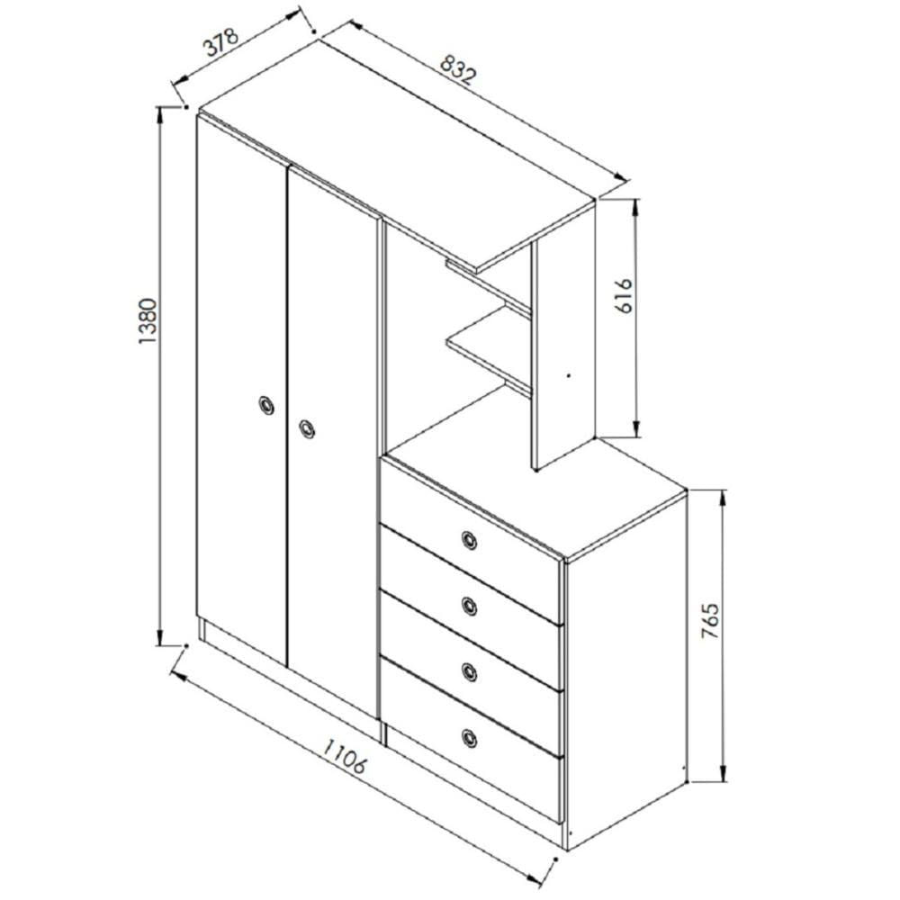 Quarto Infantil Completo Montessoriano Meu Fofinho Branco