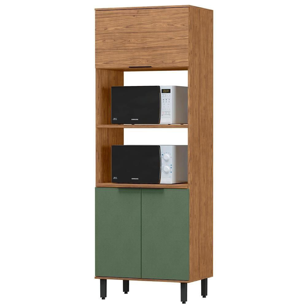 Torre Quente Mdf 3 Portas 80 Cm Tosc Tt001 Freijo Jade Mxm Freijo Jade