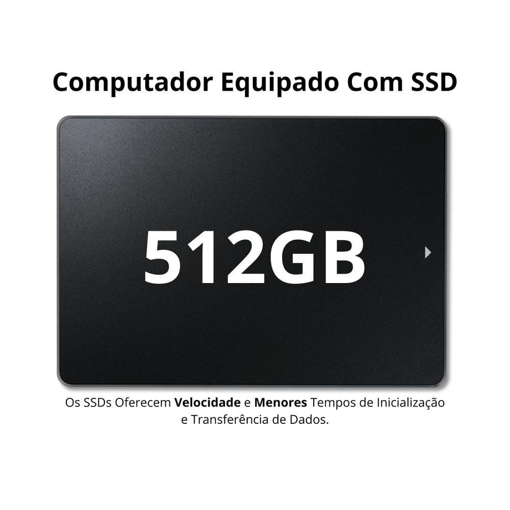 Pc Gamer Completo Intel Core I3 Placa De Vídeo Geforce Gtx 1650 4gb Ssd 1tb 16gb Ram Ddr3 Fonte 500w Monitor 23 75hz