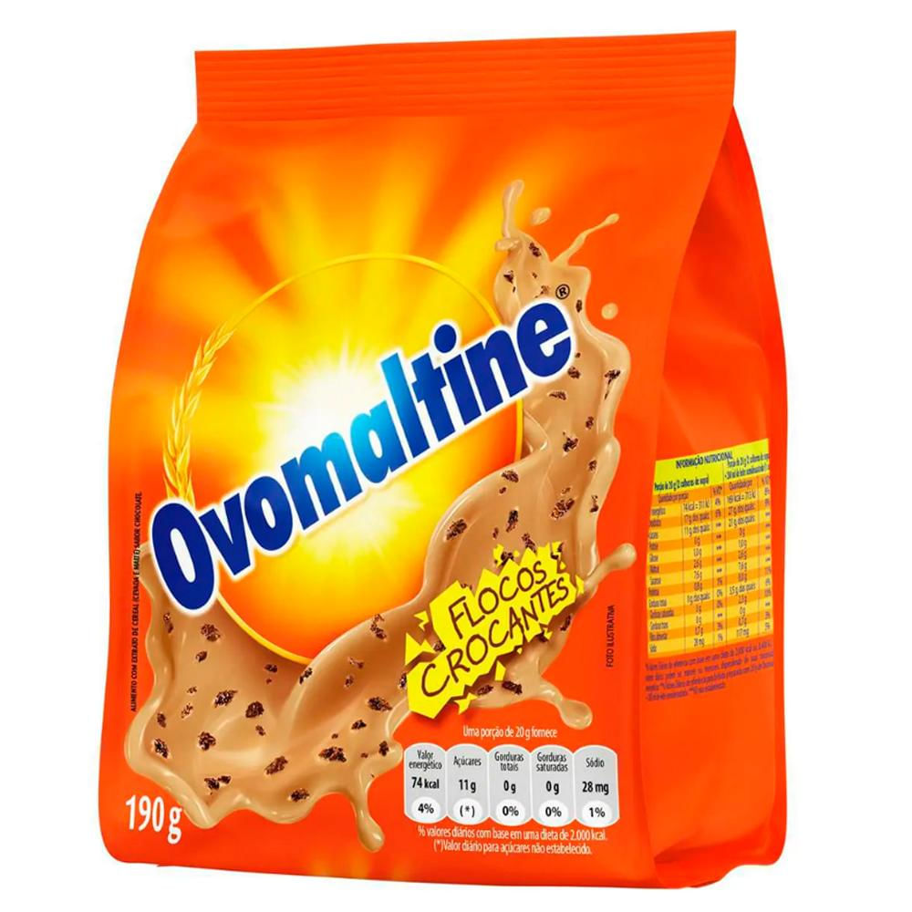 Achocolatado Ovomaltine Flocos Crocantes 190g