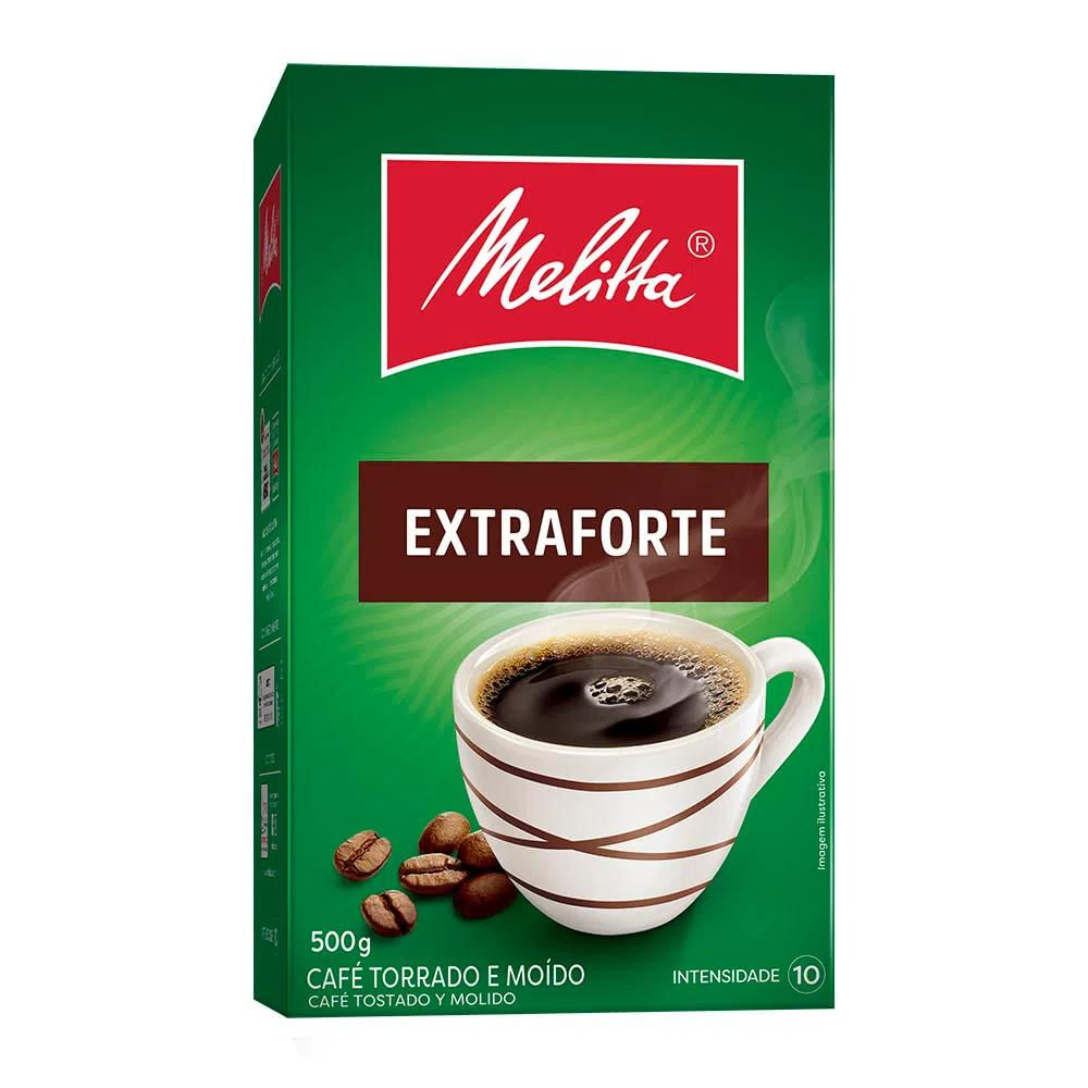 Café Extra Forte Torrado e Moído Melitta 500g