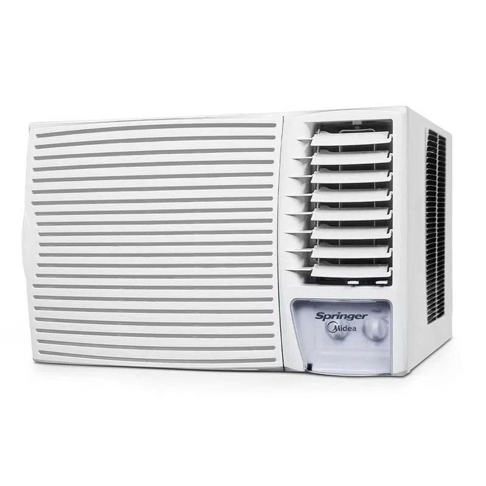 Ar Condicionado De Janela Springer Midea 20.000 BTU/h Frio Monofásico Mecânico Branco ZCK215BB 220V