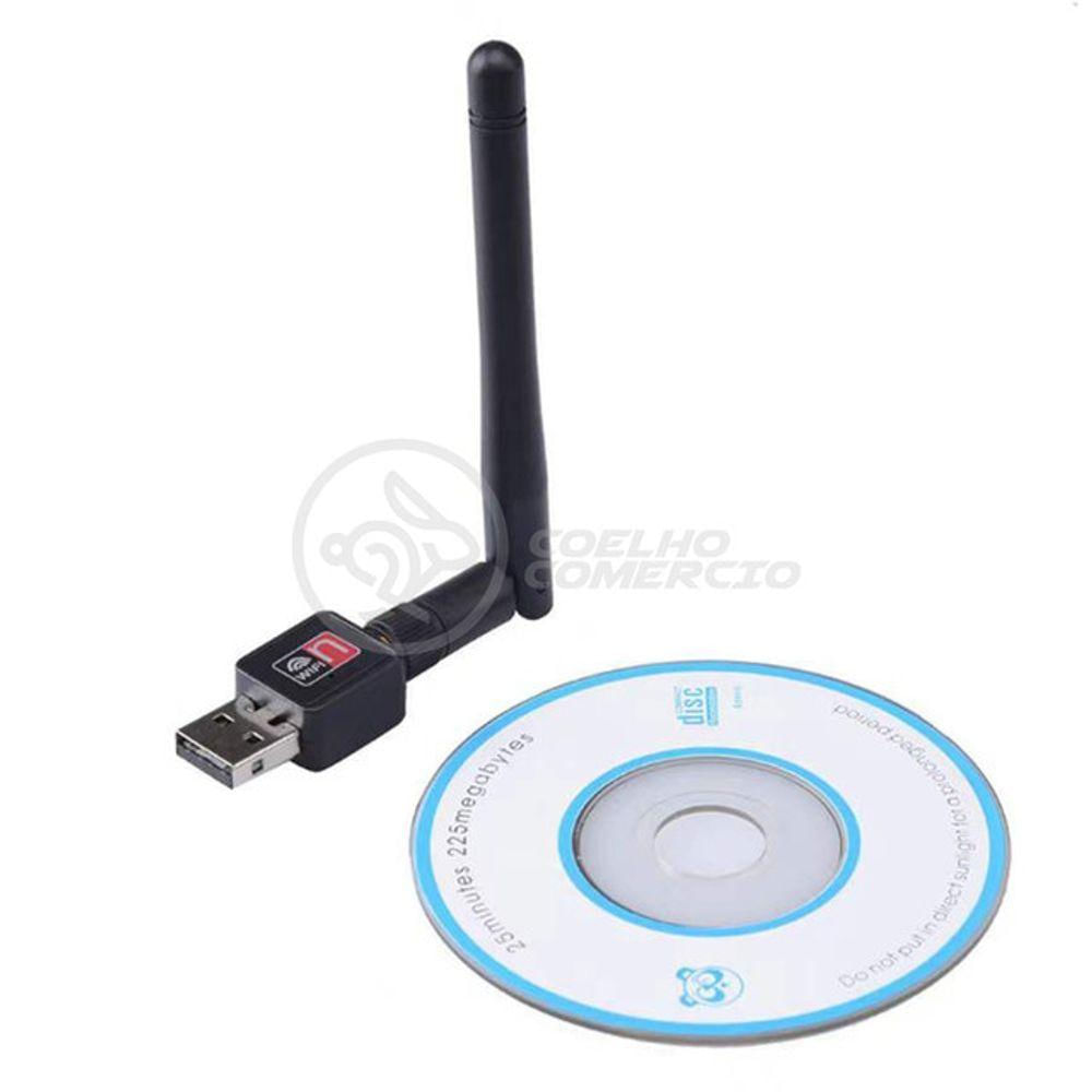 Antena Usb 2.0 Receptor De Wifi Wireless Internet Sem Fio 1200Mbps 802.Inn Pc Notebook 17