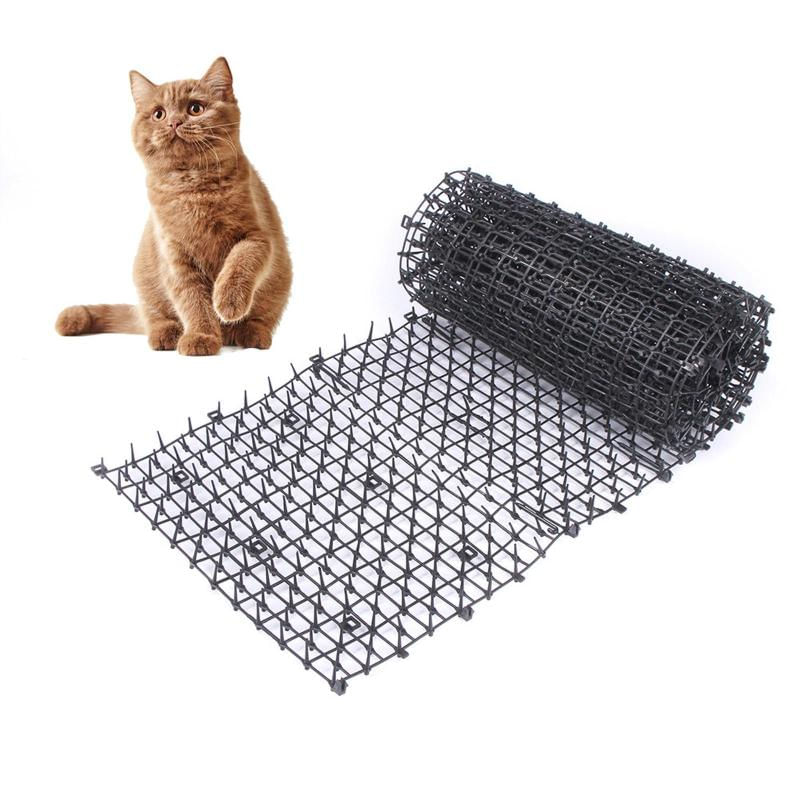 Tapete Anticats com Espinhos, Repelente para Gatos e Cães, Proteção de Plantas
