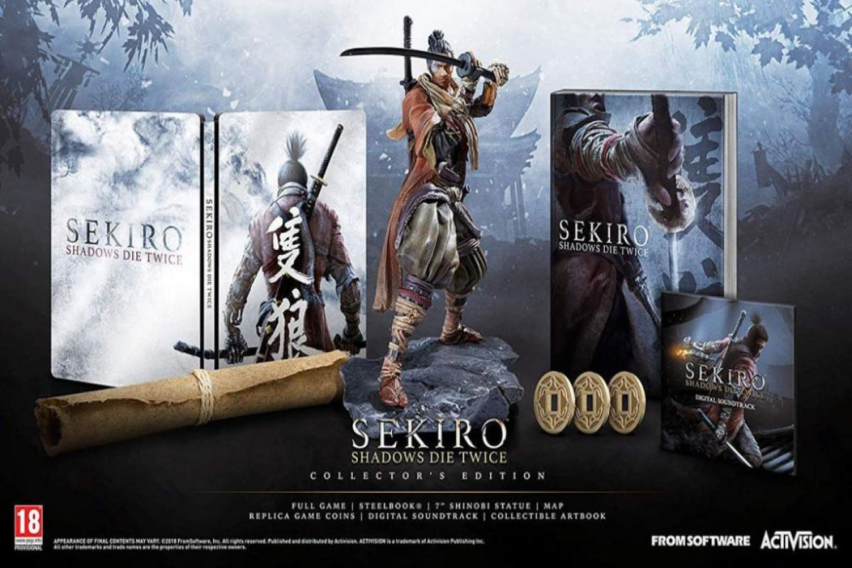 Sekiro Shadows Die Twice Collectors Edition - PS4