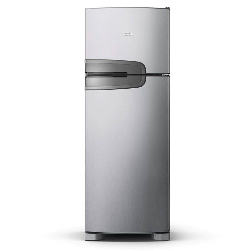 Refrigerador Evox Frost Free 340l 72l Consul Prata 110v