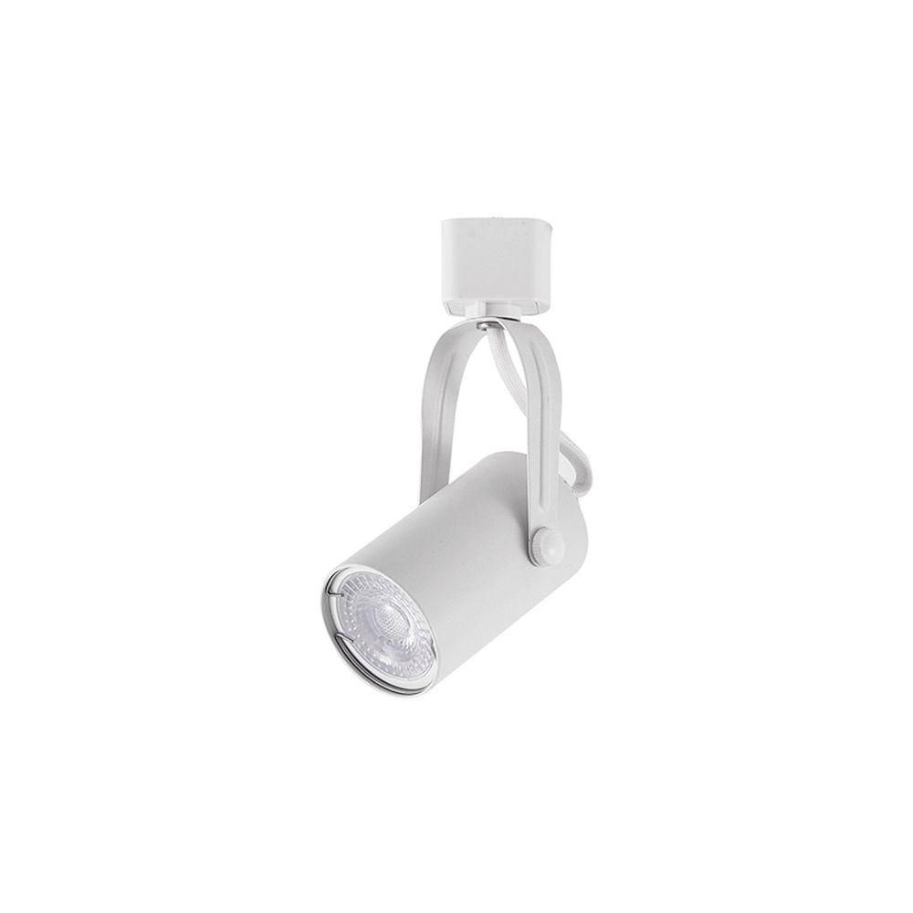Spot Direcionável Para Trilho Eletrificado Astraled Columba Mr16 Gu10 Bivolt Branco St-7738