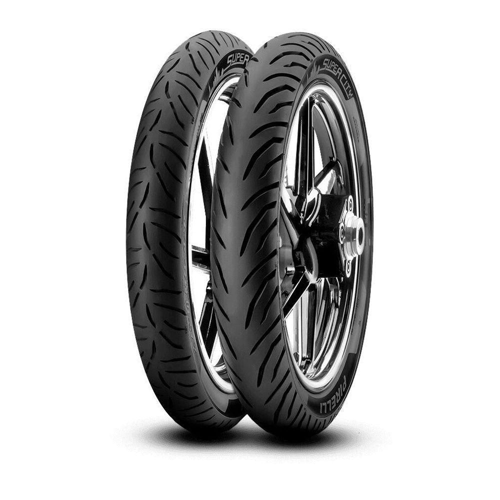 Pneu Pirelli 100/80-18 Super City (tl) 53p (t) [f016]