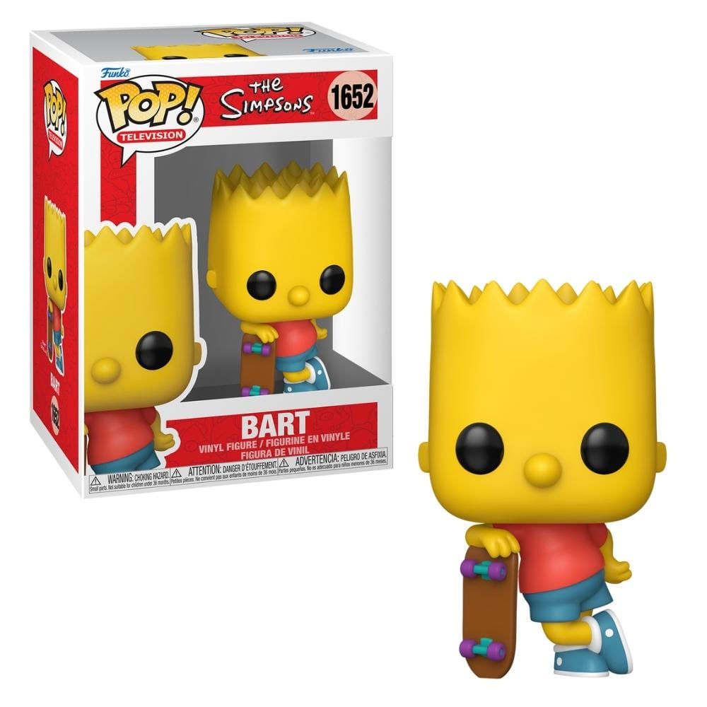 Boneco Funko Pop! Os Simpsons - Bart com Skate