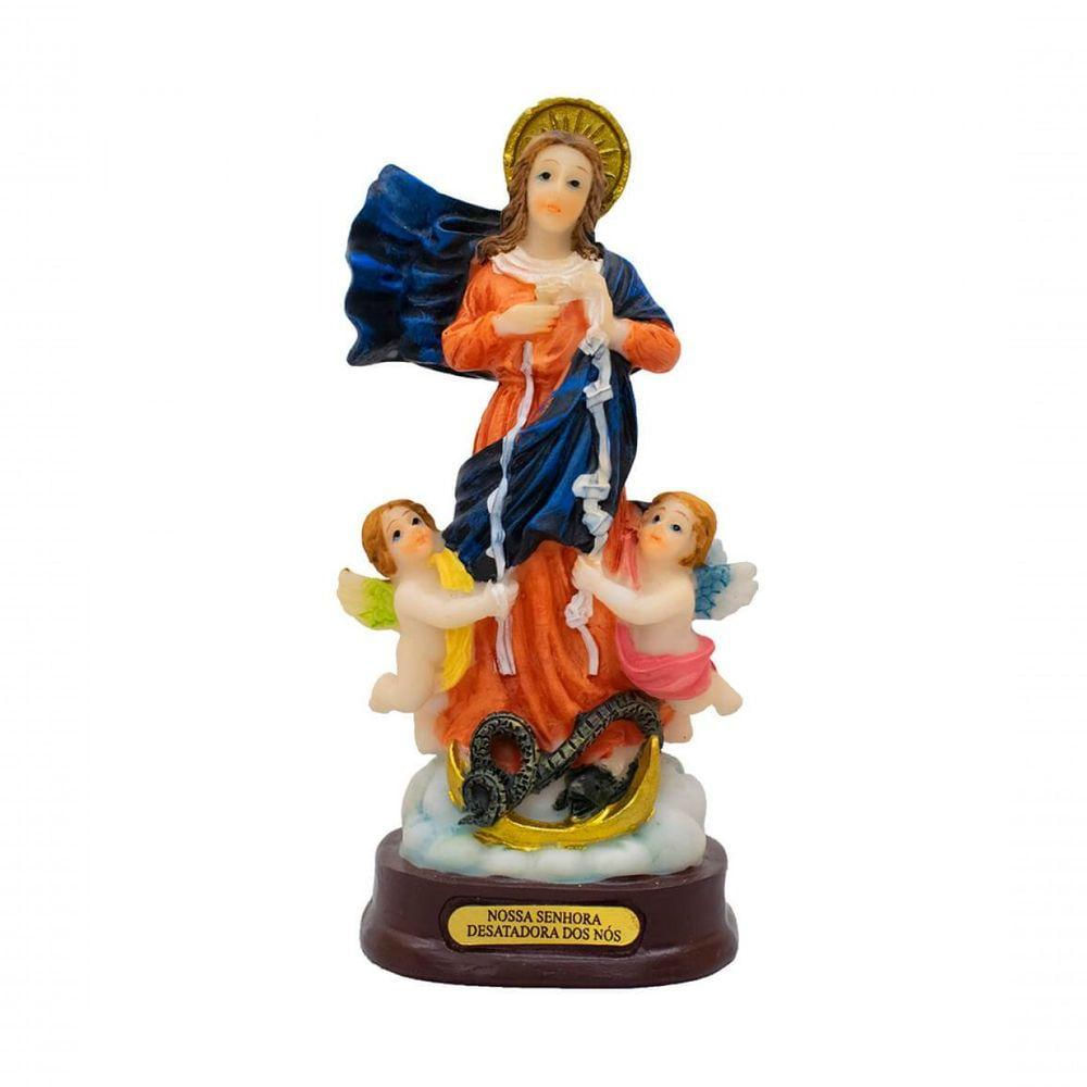 Nossa Senhora Desatadora De Nós 12cm - Enfeite Resina