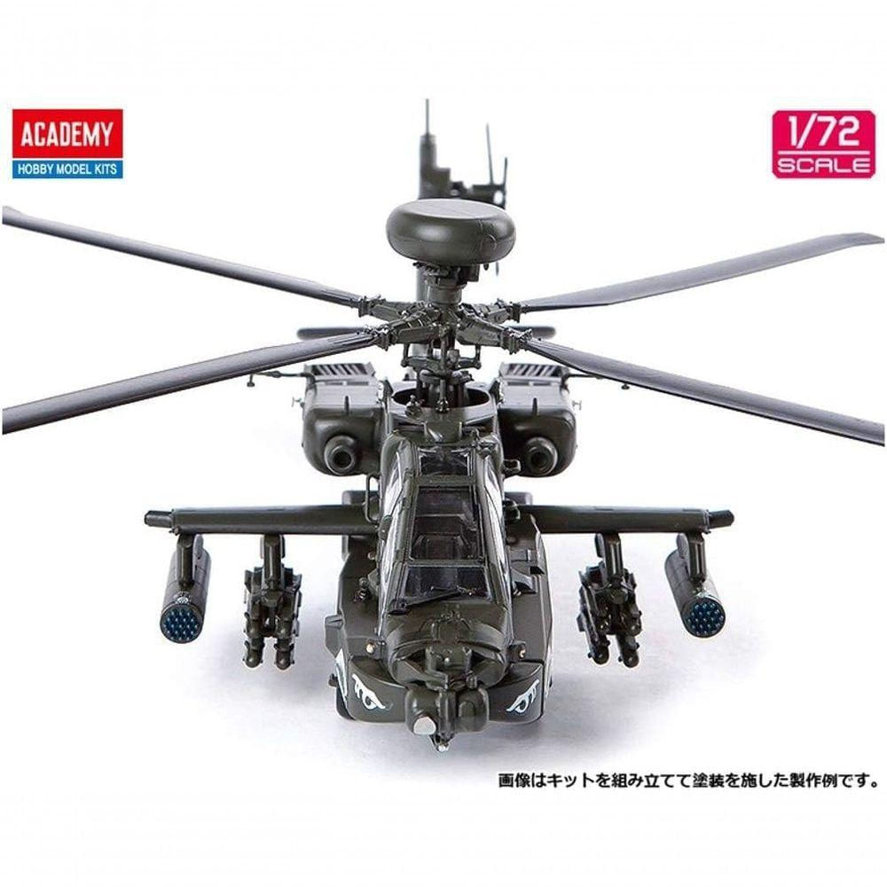 Academy 1-72 Hughes AH-64d Apache Block Ii - Kit de Modelo Detalhado