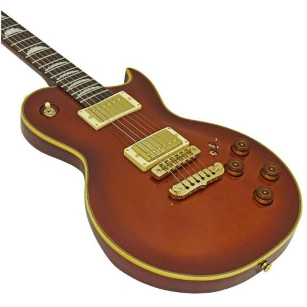 Guitarra Aria Pro Ii Pe-f80 Stained Brown