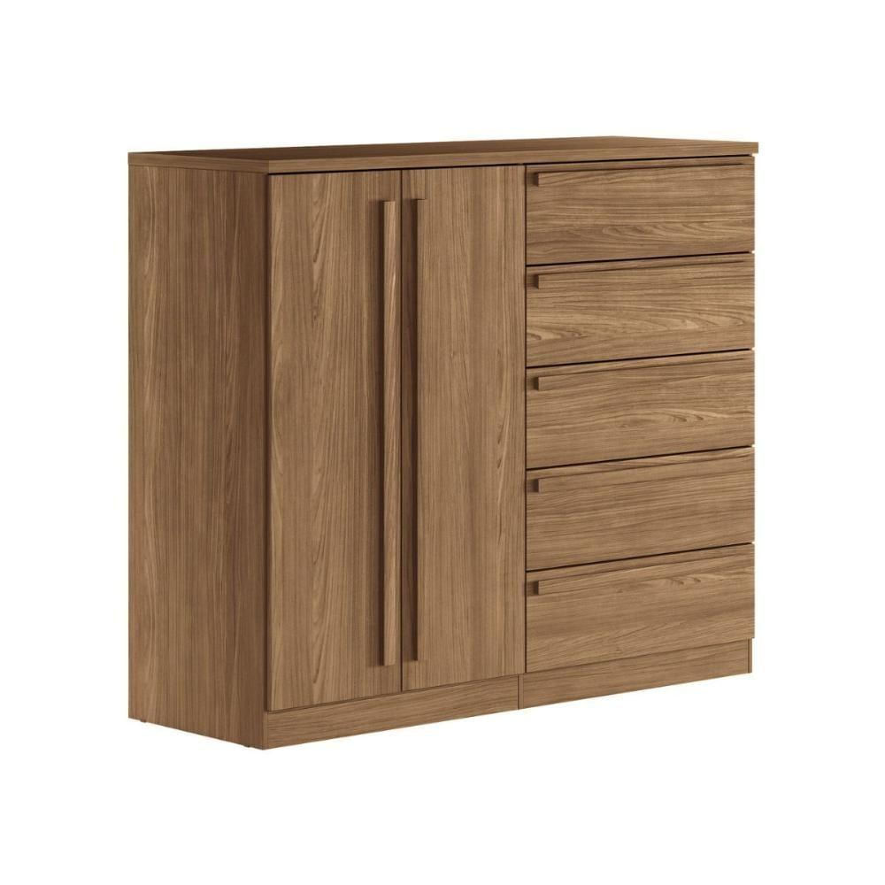 Conjunto Quarto Completo Com Espelho Xangai Jatoba