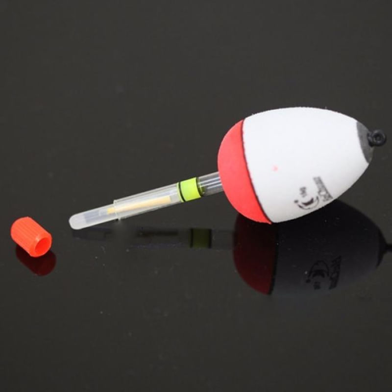 Flutuador de Pesca EVA 1PCS Ferramenta Plástica para Alarmes de Mordida 20 g / branco,vermelho