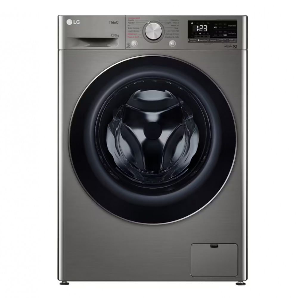 Lava e Seca LG Smart VC4 CV5012PC4A Look com Inteligência Artificial AI DD - 12kg/7kg