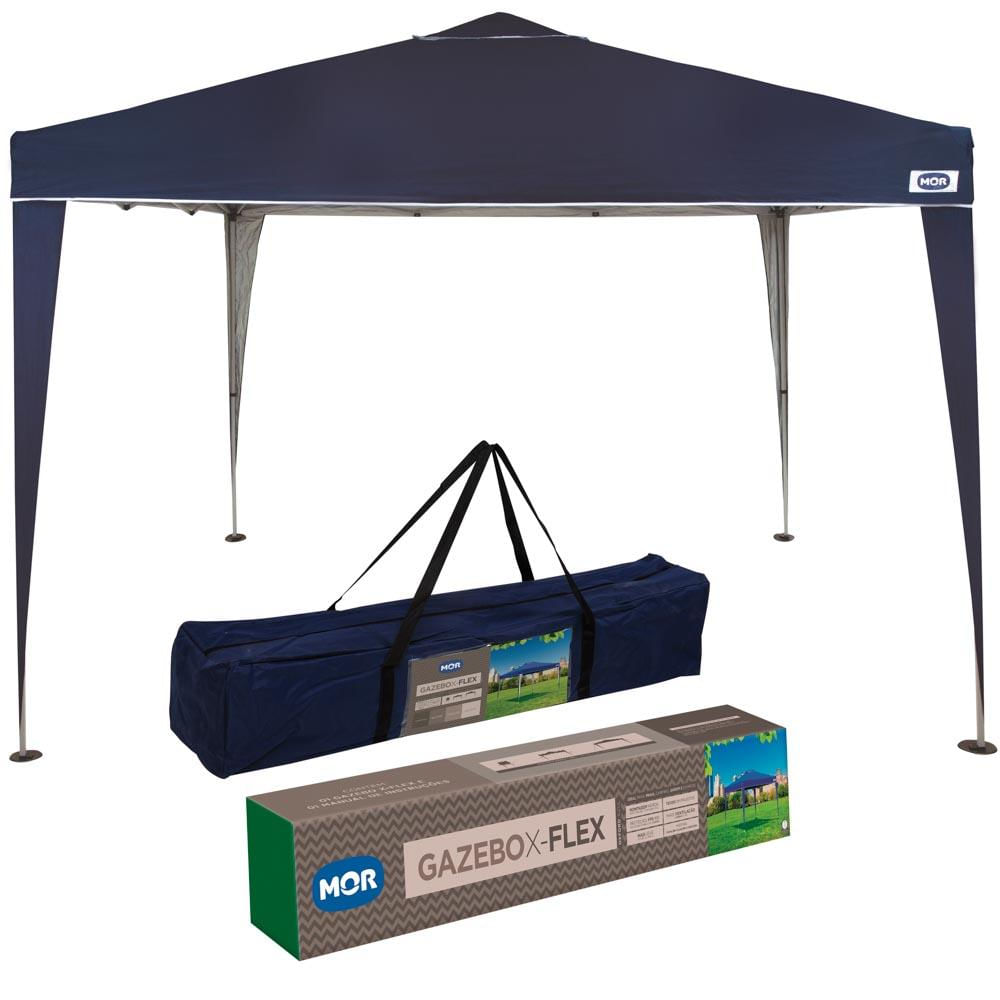 Tenda Gazebo Praia Dobrável Sanfonada 3 x 3 M Mor