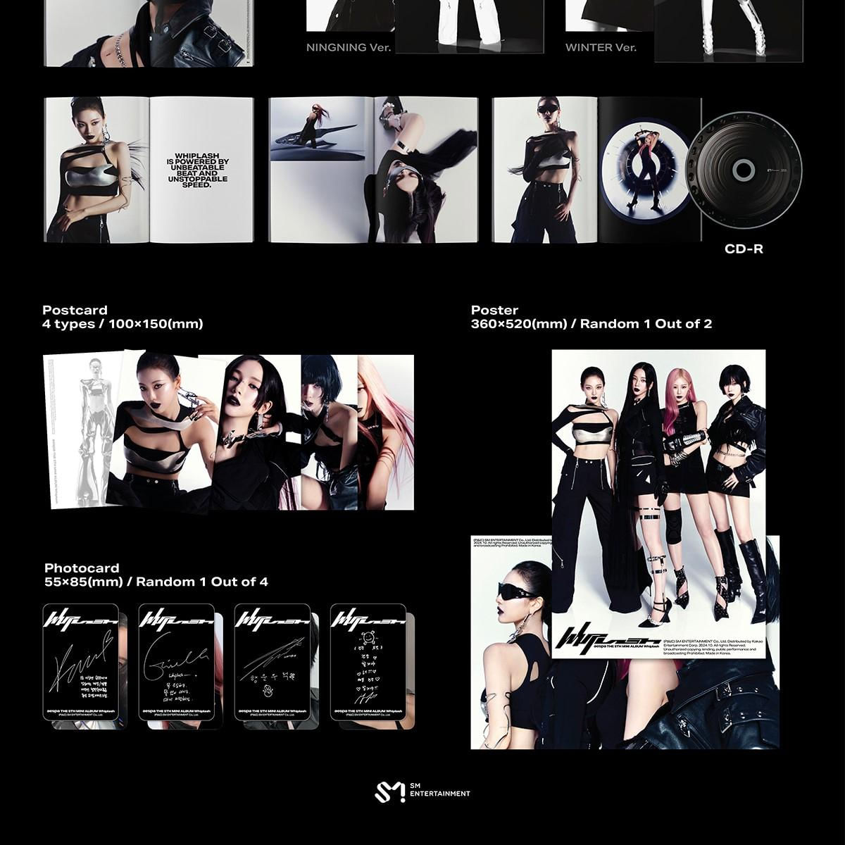 aespa - [WHIPLASH] 5th Mini Album LIMITED Edition WHIPLASH