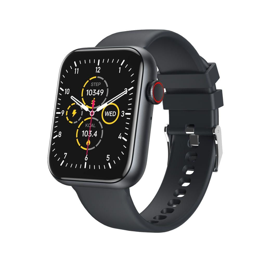 Smartwatch Positivo Watch Essential Ip68 Até 10 Horas De Bateria Tela IPS Monitoramento 1.83” - Preto