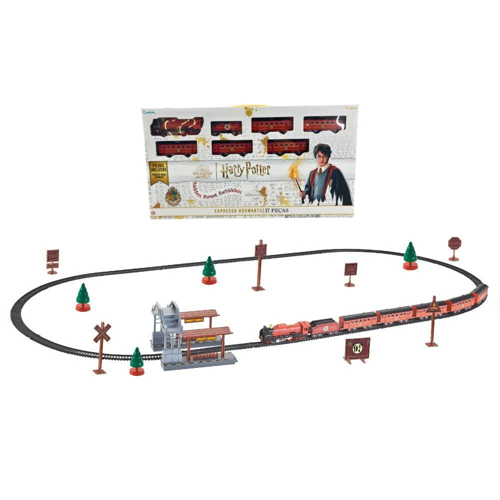 Trem Harry Potter Expresso Hogwarts - 37 peças