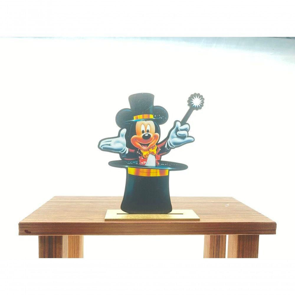 Kit Display De Mesa 6 Peças Para Festa Mickey Circo Mdf