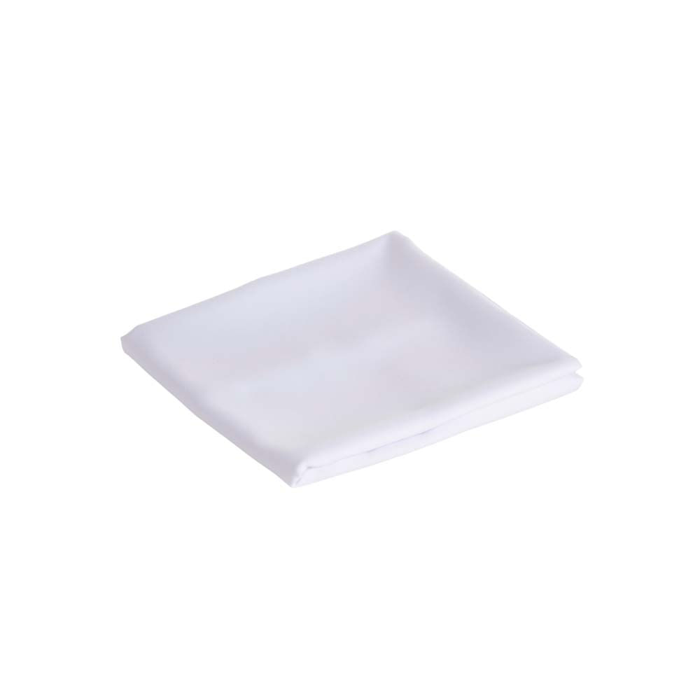 Toalha de Mesa Basic Lisa Oxford Decoração 2,50m x 1,40m para 8 Lugares - Branco