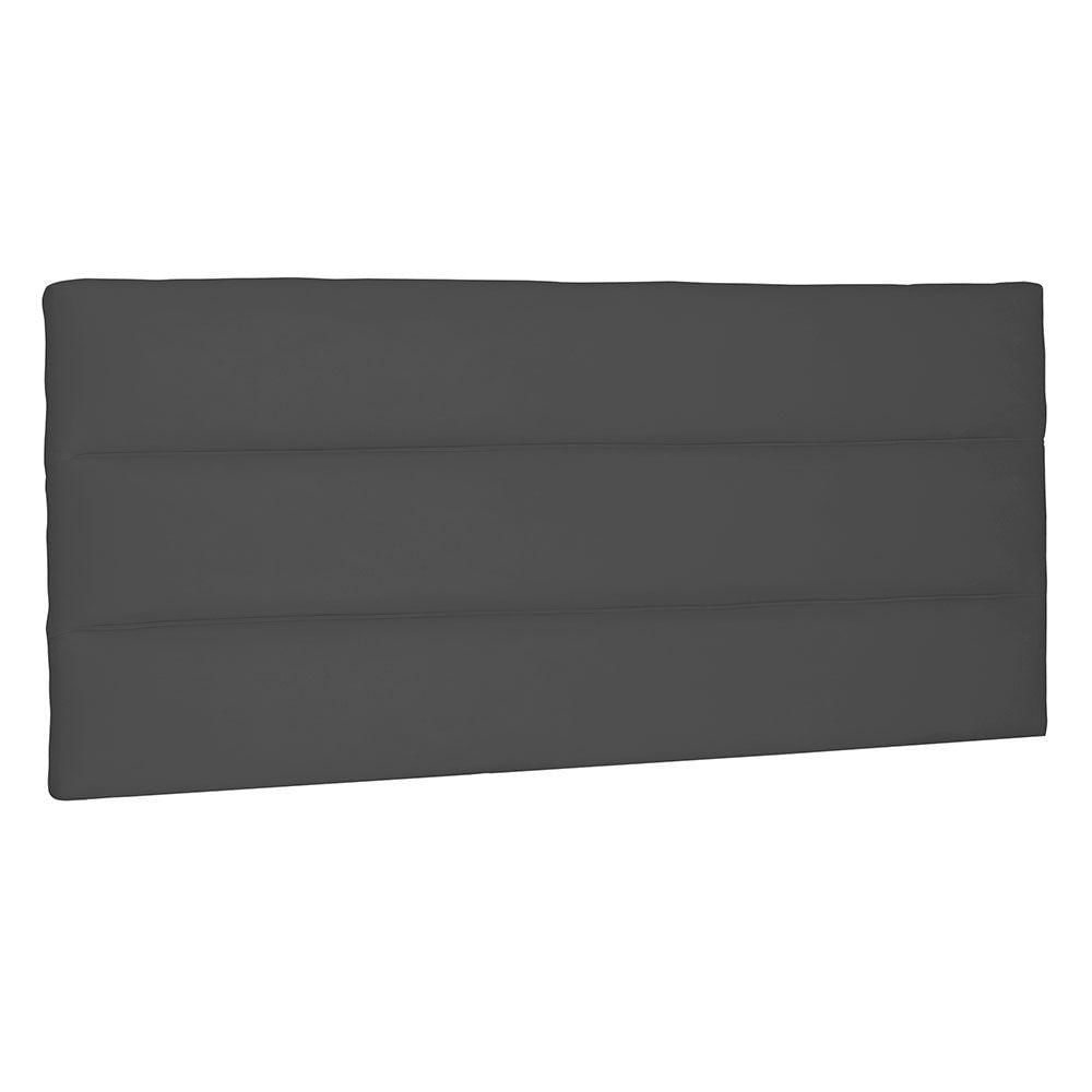 Cabeceira Painel Casal 1,40m La Italiana Suede Cinza