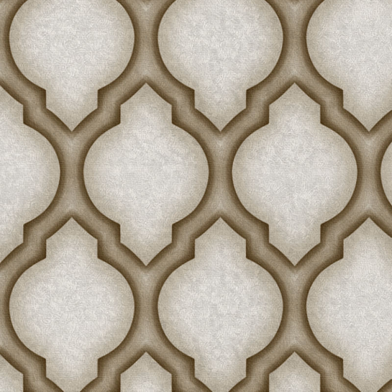 Papel de Parede Classici 4 Geométrico Bege 4A095303R