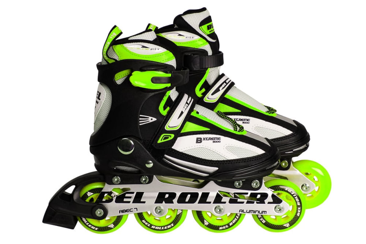 Patins Inline Pro B-Xtreme Verde (36) Bel 36 / Verde, Preto