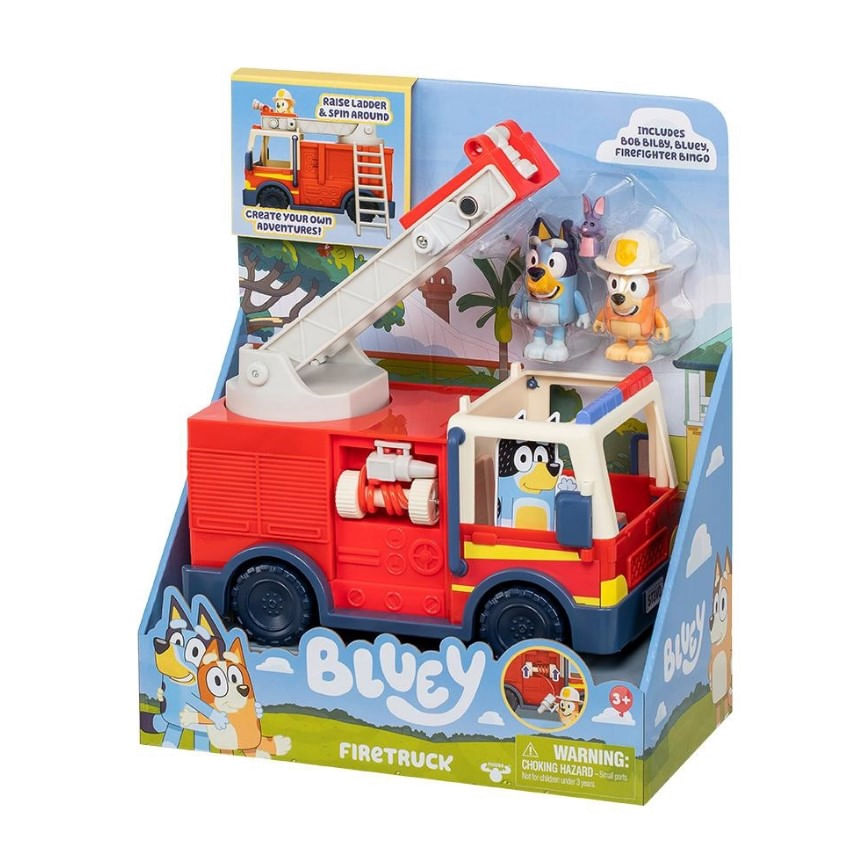 Veículo Roda Livre Bluey Firetruck - Candide 7942