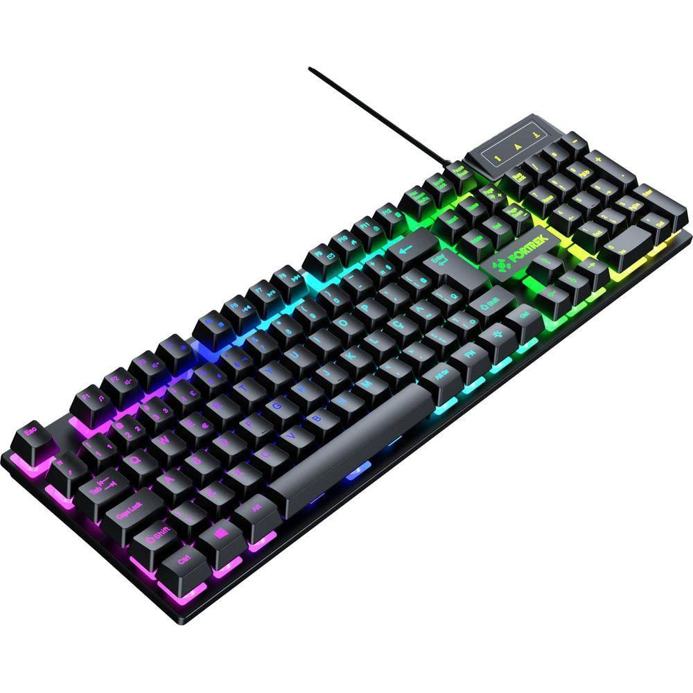 Teclado Gamer Fortrek Fearless 100 Fullsized Preto