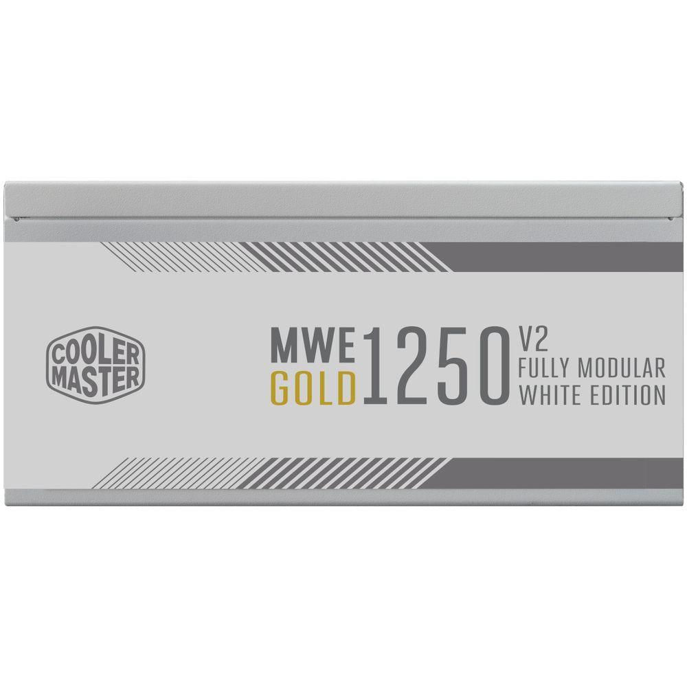 Fonte Cooler Master Mwe Gold V2 Fm 1250w 80 Plus Gold Atx3.0 White Edition - Mpe-c501-afcag-3gwo