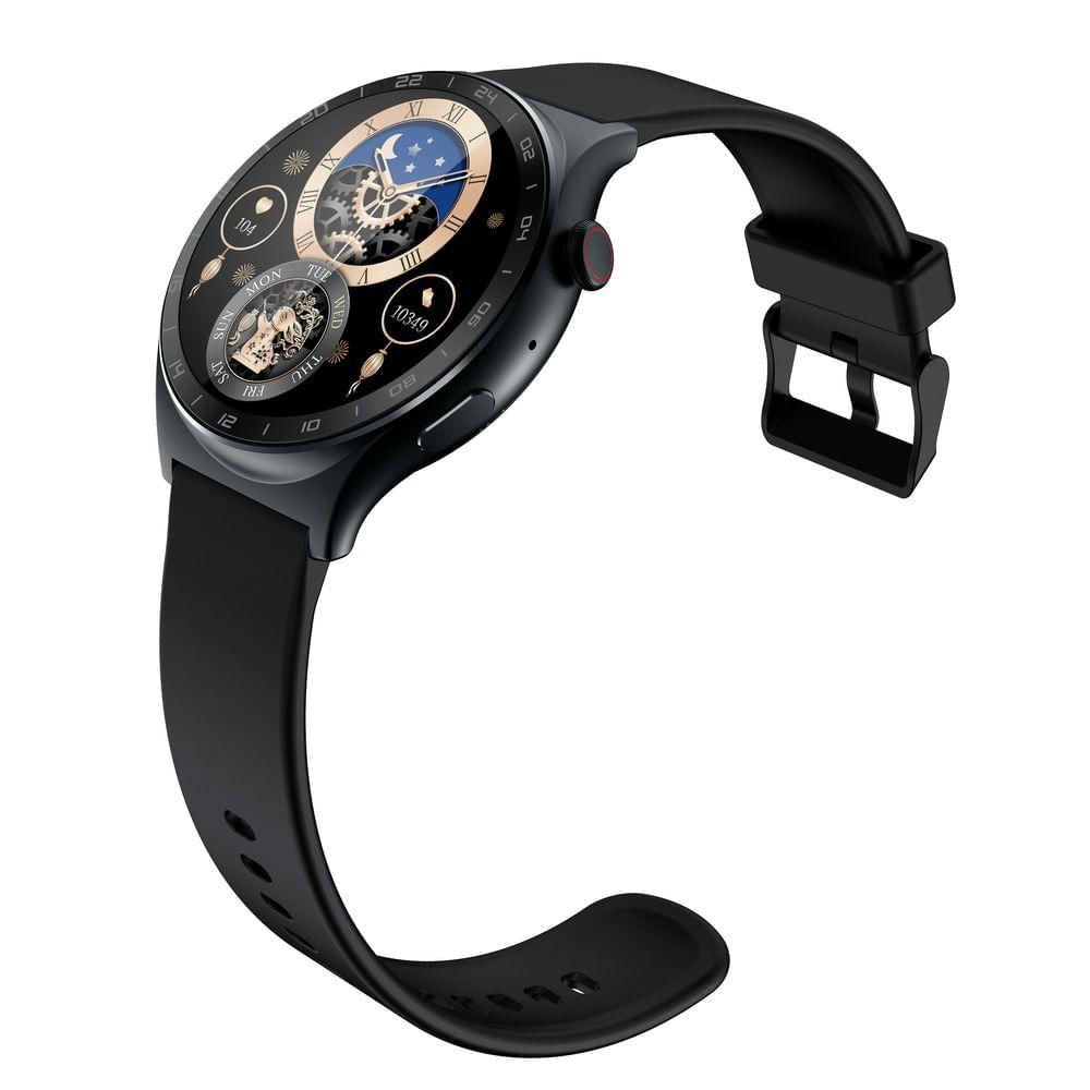 Smartwatch Infinix Xwatch 3 WE IP68 até 10 dias de Bateria Tela Amoled Always On 466 Pixels 1,43” - Preto