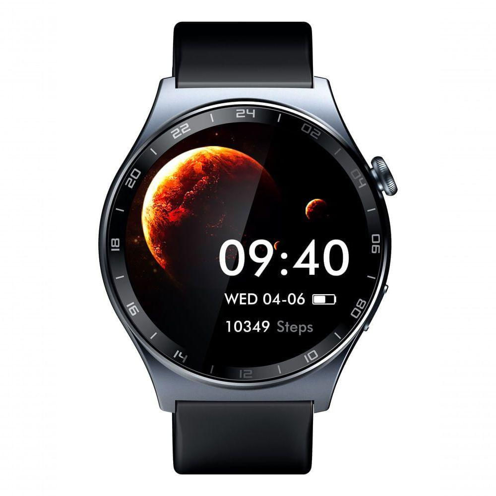 Smartwatch Infinix Xwatch 3 WE IP68 até 10 dias de Bateria Tela Amoled Always On 466 Pixels 1,43” - Preto