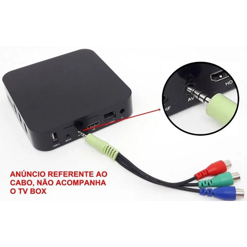 Cabo P2 / P3 X Rca Av Audio Video Para Tv Antiga