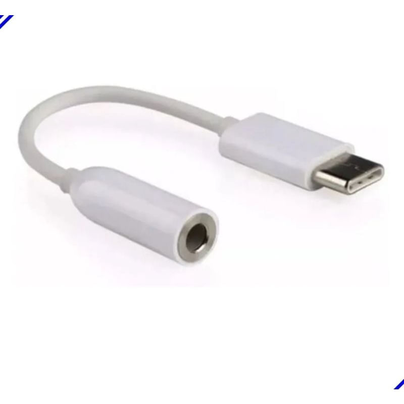 Cabo Adaptador Tipo C Usb-c Para Fone Ouvido P2 P3 3.5mm