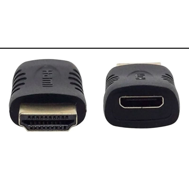 Adaptador Mini Hdmi Fêmea Para Hdmi Macho