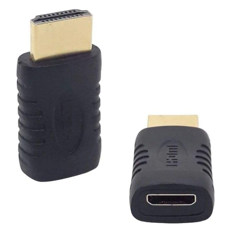 Adaptador Mini Hdmi Fêmea Para Hdmi Macho