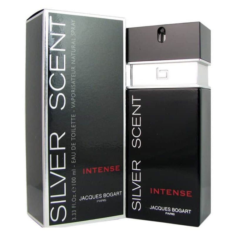 Silver Scent Intense Jacques Bogart Perfume Masculino Eau de Toilette 100ml Importado