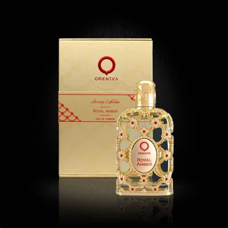 Royal Amber Orientica Luxury Eau de Parfum Feminino 150ml Árabe Importado 150ml