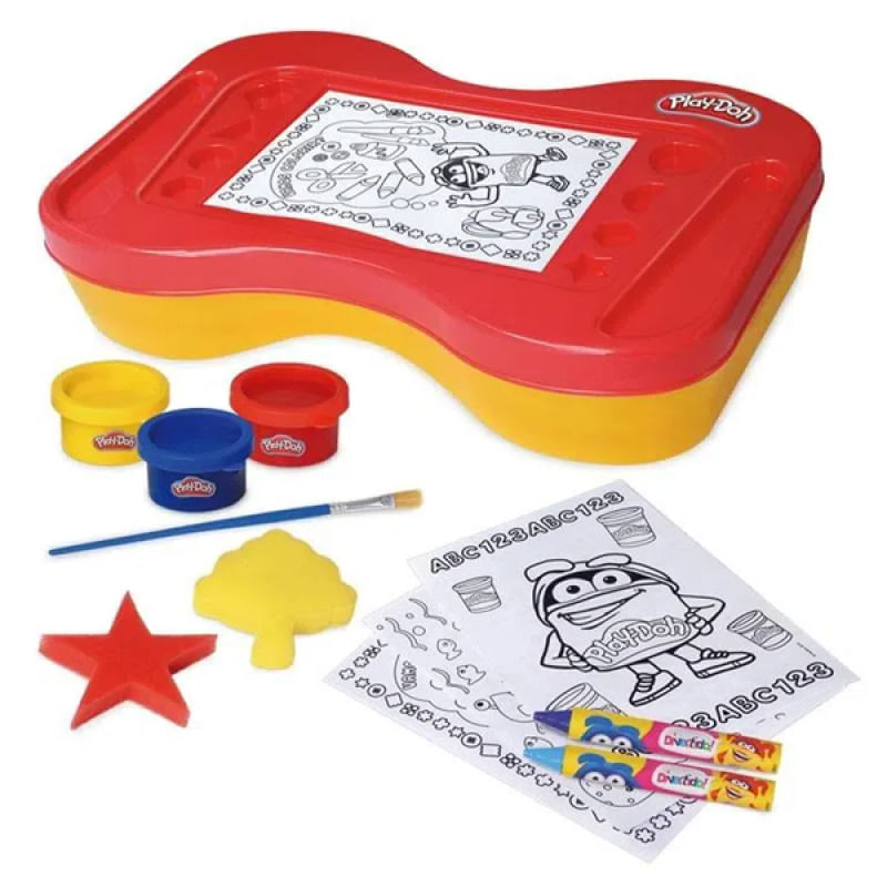 Mesa De Atividade Kit Criativo Play Doh 2 Em 1 Play-Doh - Fun