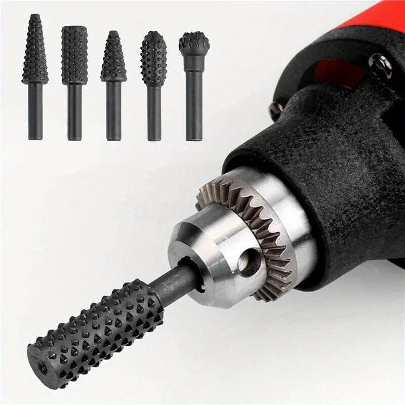 Conjunto de Brocas 1/4'' 5PCS para Madeira e Carpintaria