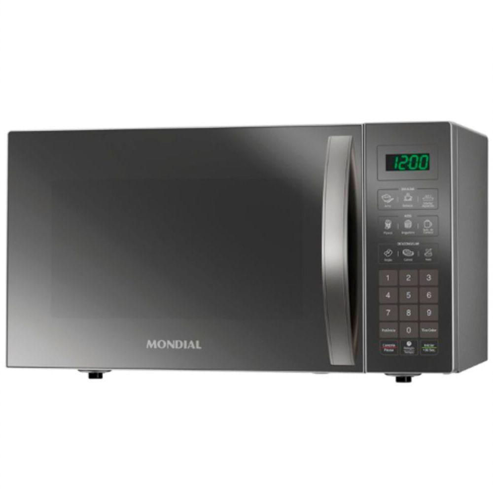 Micro-ondas 34l Mondial - 5618-01 Prata / Espelhado 110 Volts