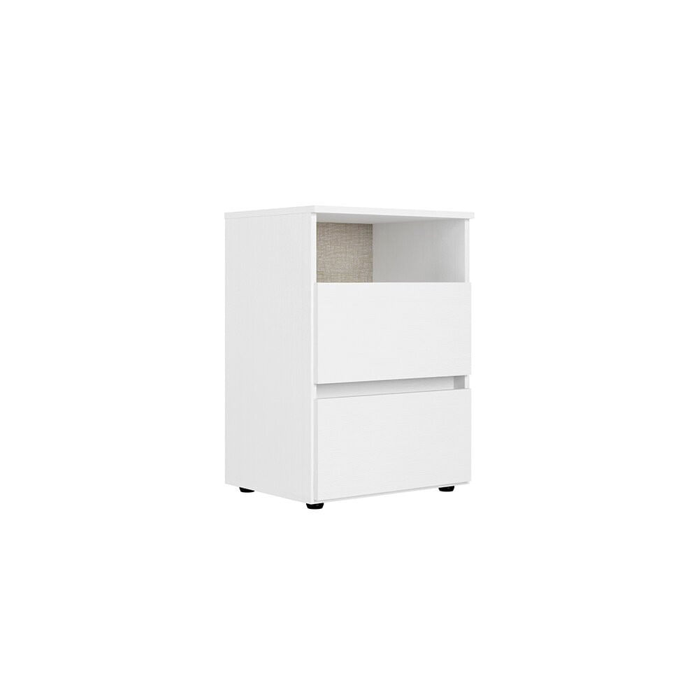 Mesa de Cabeceira Condessa 2 Gavetas THB