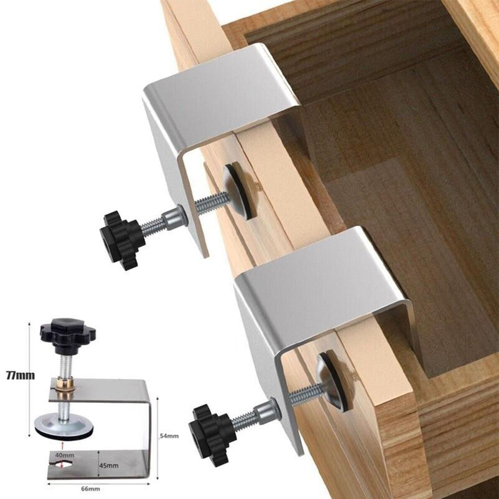 Clamps de Instalação em Aço Inoxidável para Gavetas