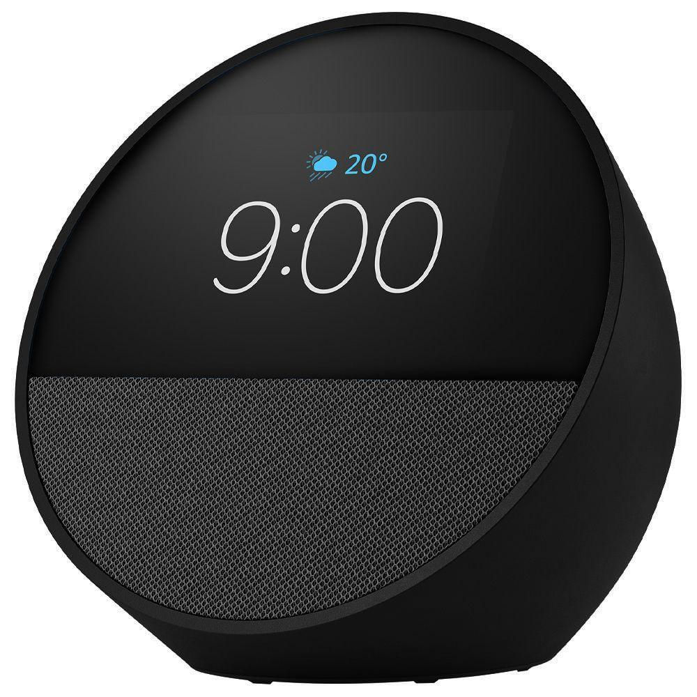 Caixa De Som Amazon Echo Spot Alexa - Bluetooth - Preto