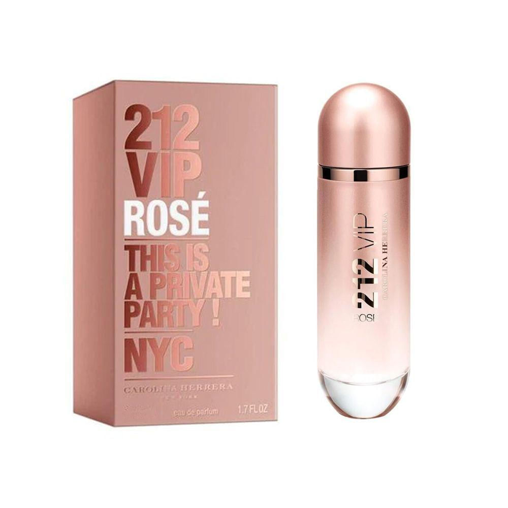 Perfume 212 Vip Rosé Carolina Herrera Eau De Parfum Feminino 125ml