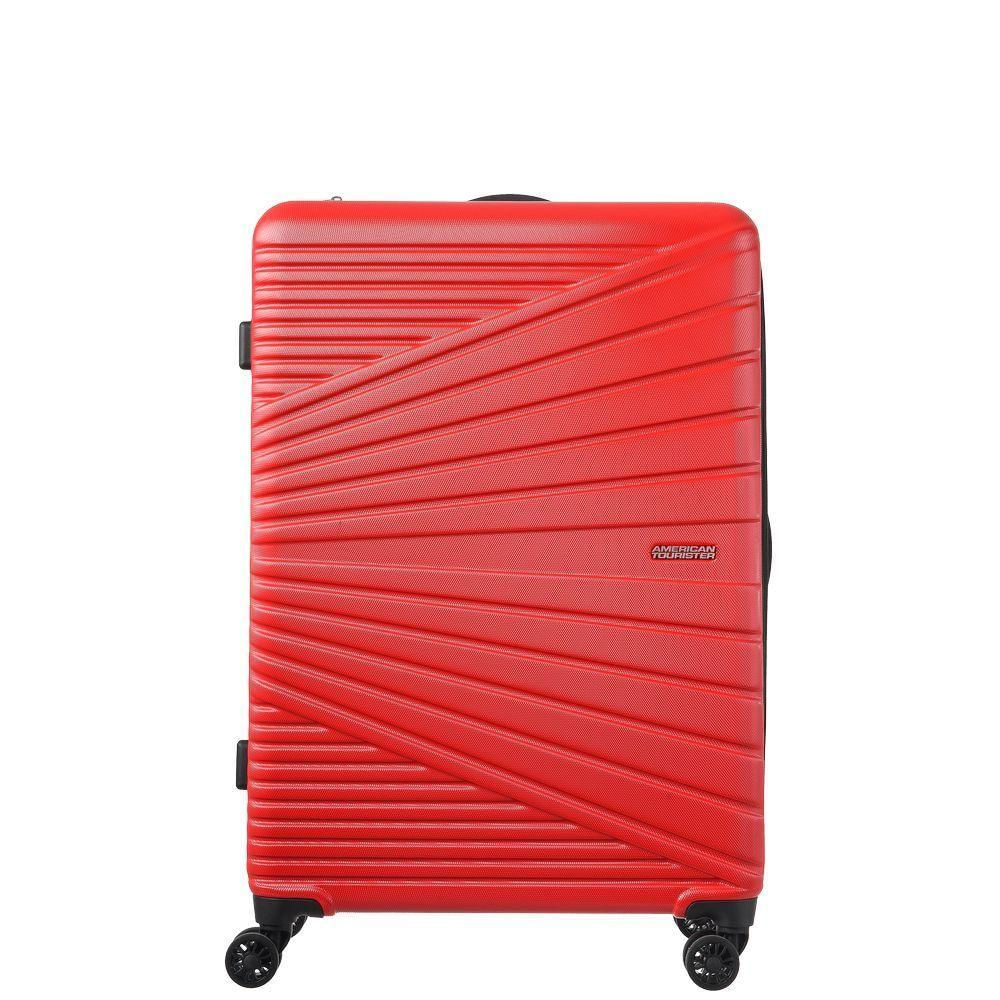 Mala De Viagem Grande Exp Abs American Tourister By Samsonite Recife Tsa Rodas Duplas 360 Vermelho G