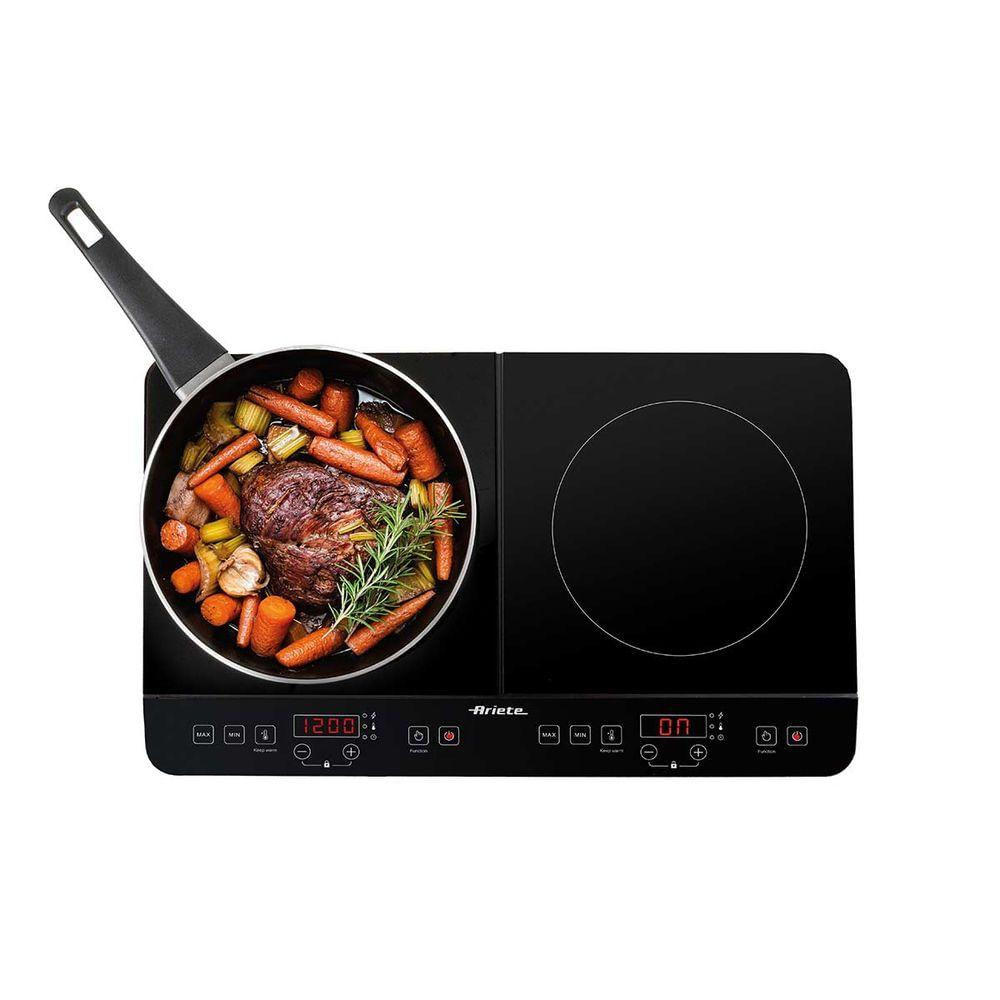 Cooktop Elétrico Para Indução Com 2 Queimadores 127V Ariete