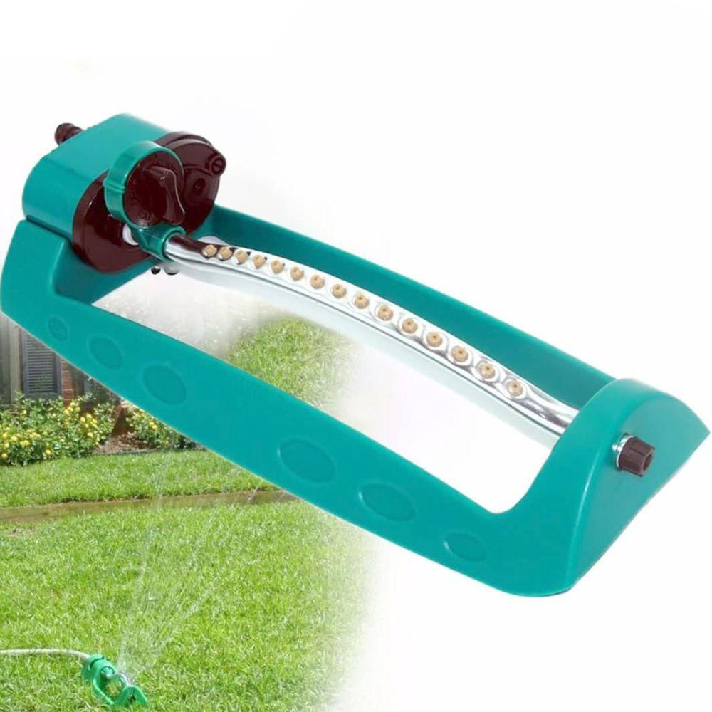 Irrigador Oscilante Lorben 1-2" 15 Furos Aspersor Com Bico Engate Rápido Jardim Gramado Horta