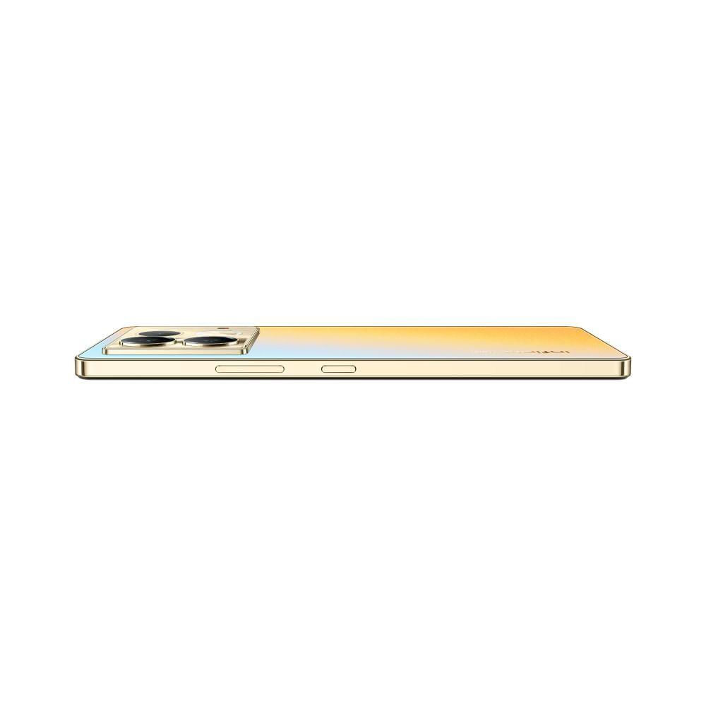 Smartphone Infinix Note 40 5G 8GB RAM 256GB Câmera Tripla 108MP+ Selfie 32MP NFC 6,78” AMOLED Dual Chip - Dourado